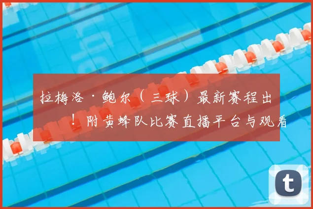 拉梅洛·鲍尔（三球）最新赛程出炉！附黄蜂队比赛直播平台与观看指南